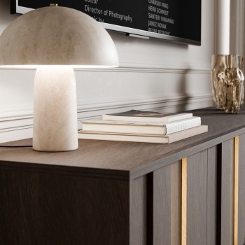 Szafka RTV ALMA z oświetleniem LED