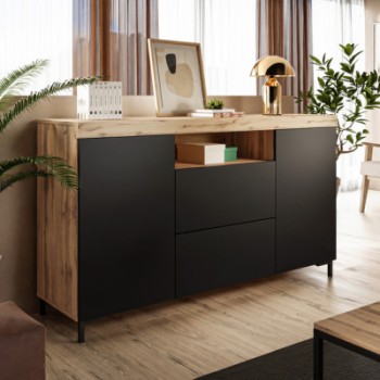 Komoda YOSHI II nóżki dąb...