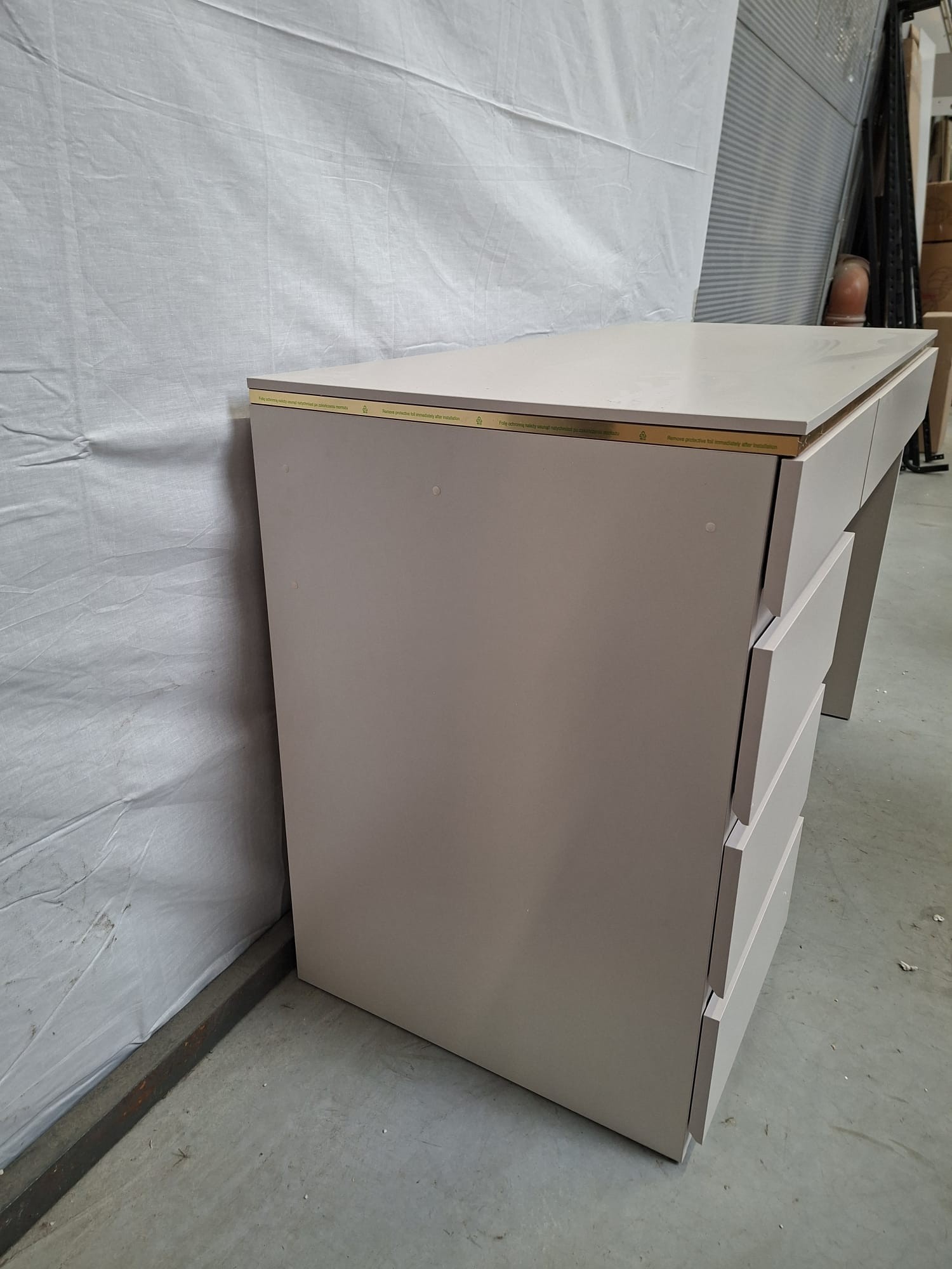 OUTLET Biurko AURORA KASZMIR z szufladami