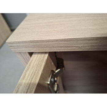 OUTLET Szafka RTV VIENNA 3D z plecionką wiedeńską