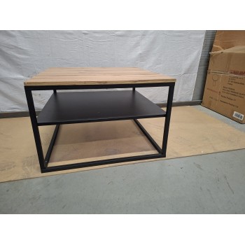 OUTLET Ława NOVA z półką dąb wotan