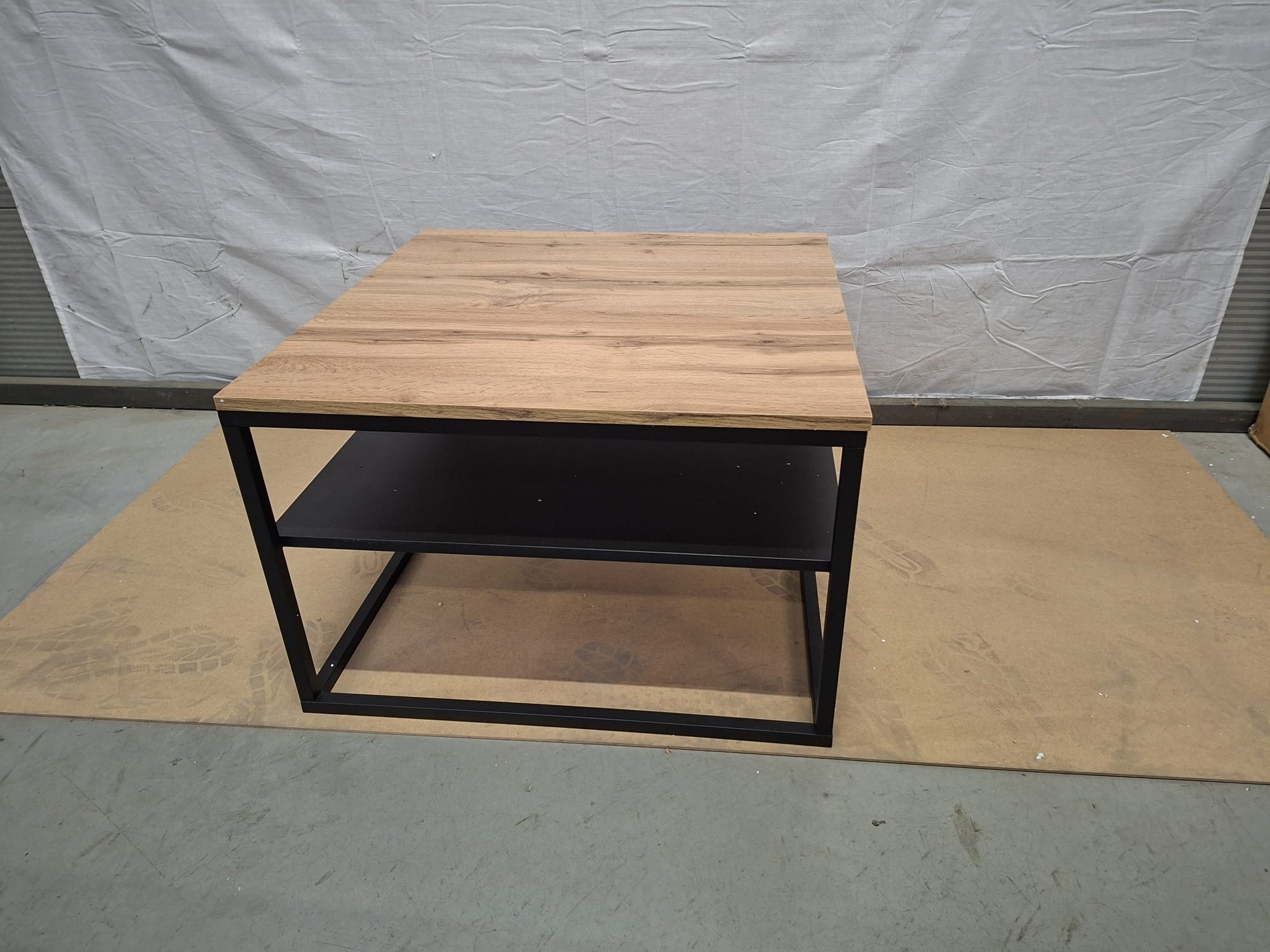 OUTLET Ława NOVA z półką dąb wotan