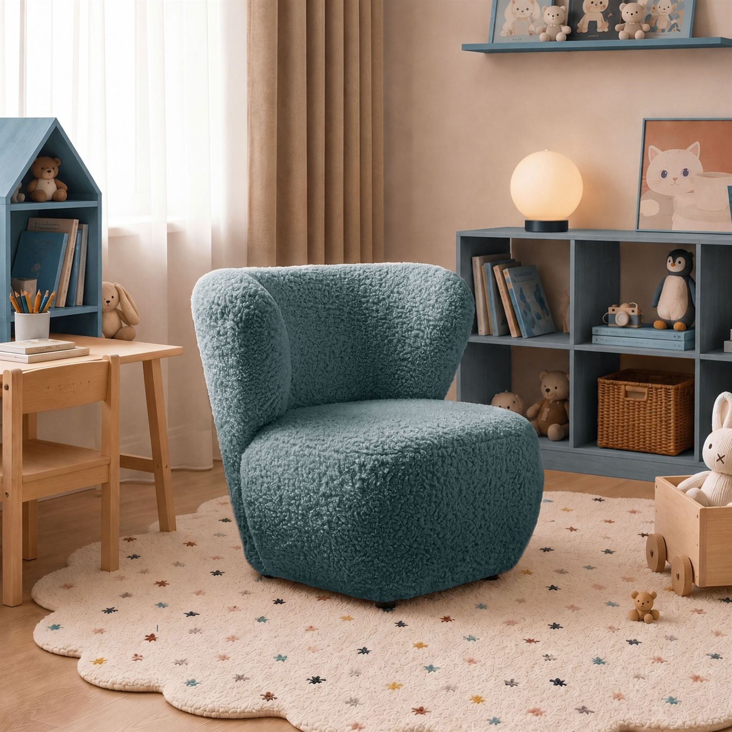 Dziecięcy fotel tapicerowany ARLO KIDS