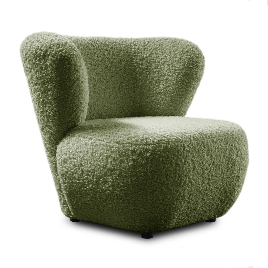 Nowoczesny fotel tapicerowany ARLO LOUNGE