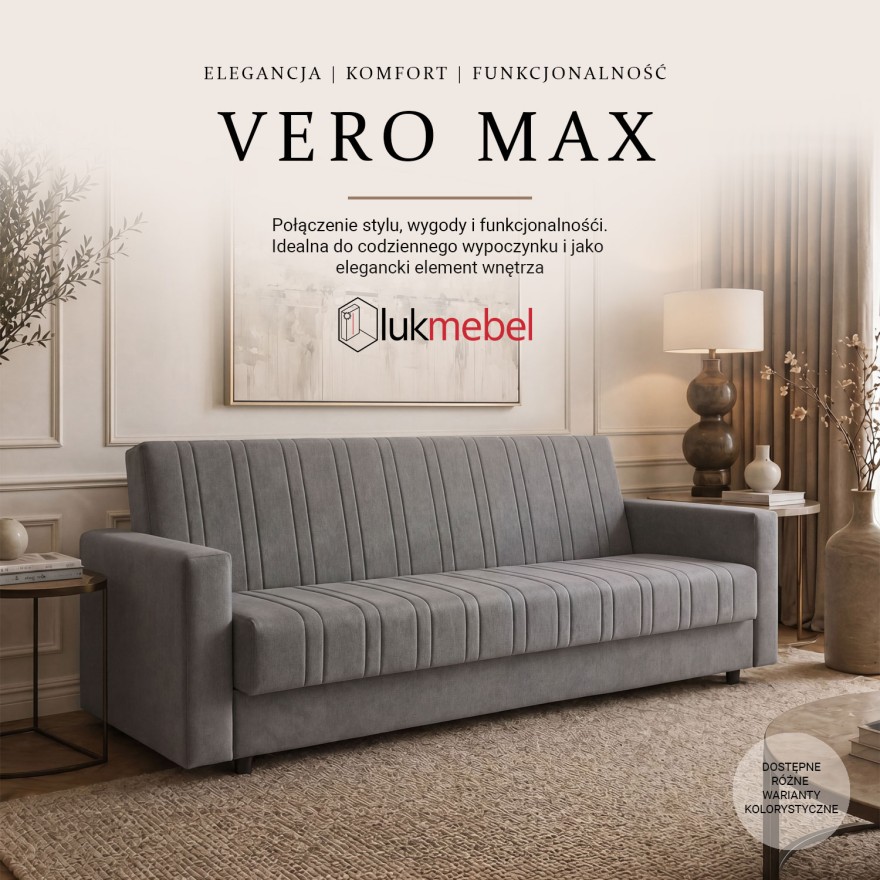 Wersalka VERO MAX z funkcją spania