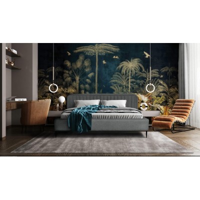 Łóżko tapicerowane NERO Now or never 92