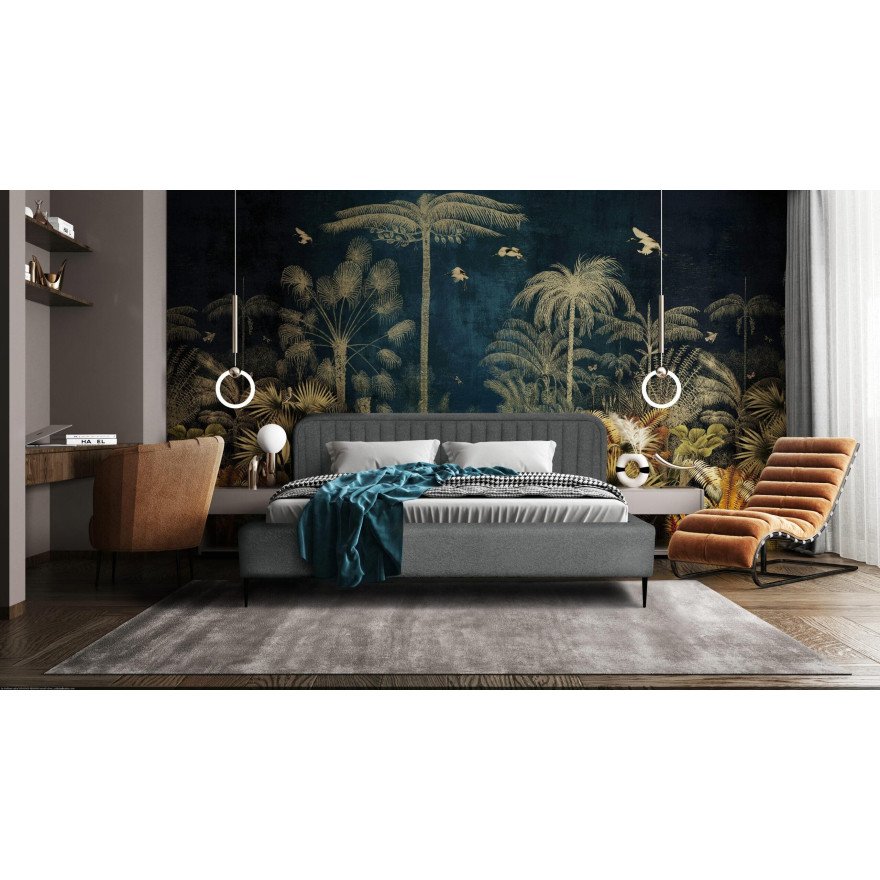 Łóżko tapicerowane NERO Now or never 92