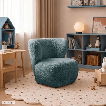 Dziecięcy fotel tapicerowany ARLO KIDS