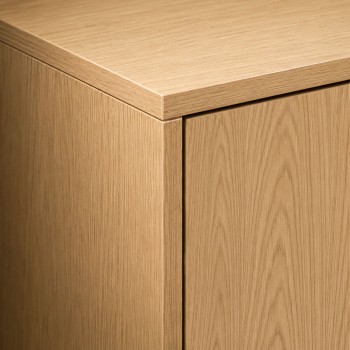Komoda LINDEN z otwartą półką
