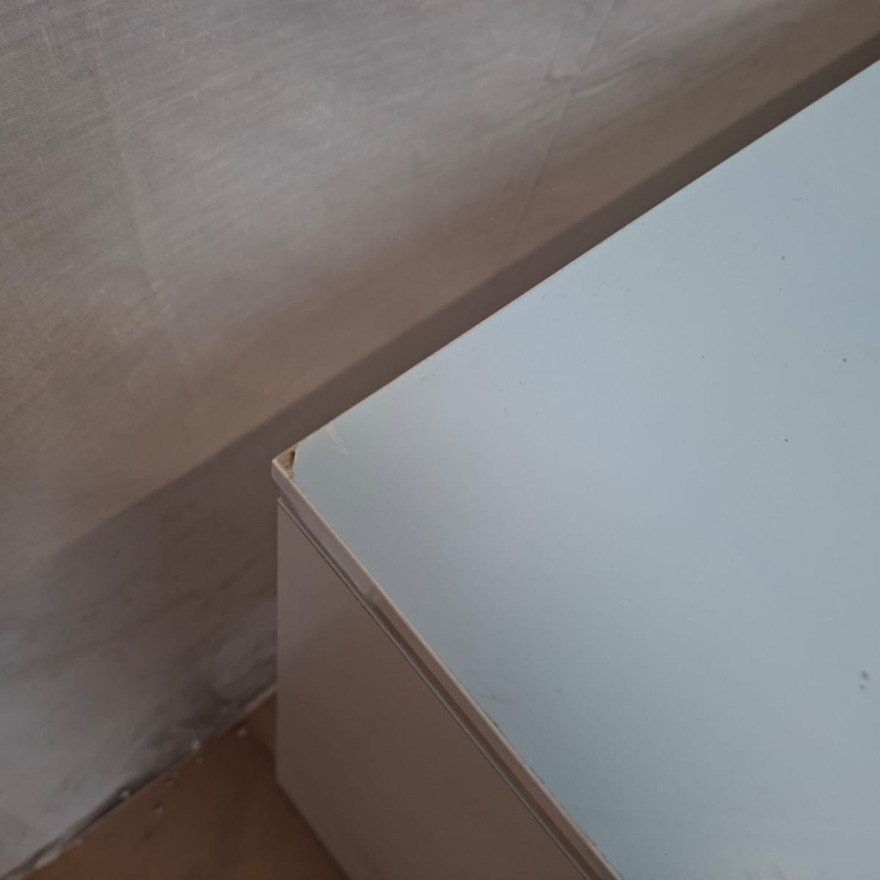 OUTLET Biurko AURORA SILVER z szufladami