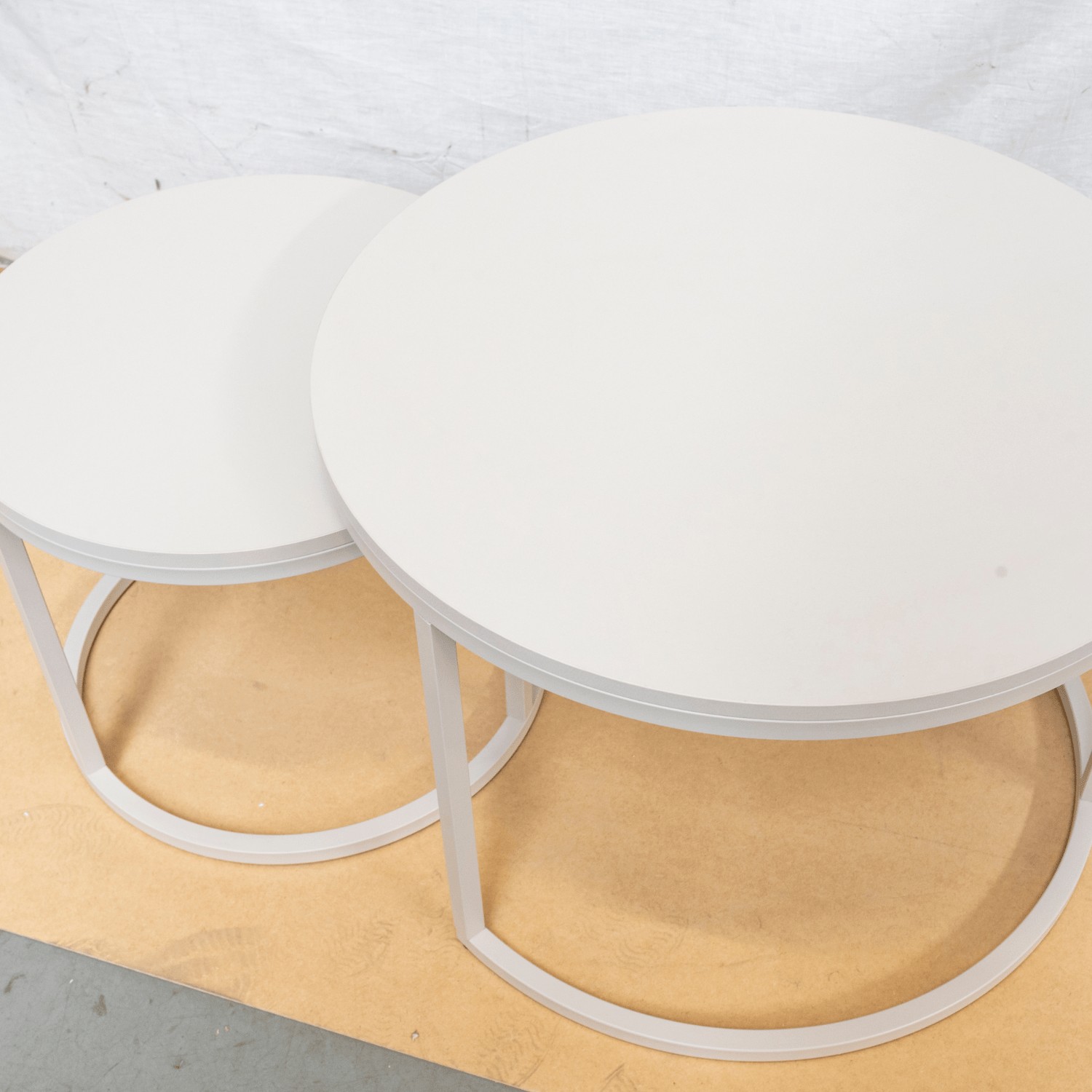 OUTLET Zestaw Stolików Kawowych CIRI 2w1 MAT KASZMIR