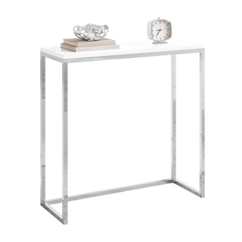 Konsola MODERN II CHROM 80/100 cm wysoki połysk