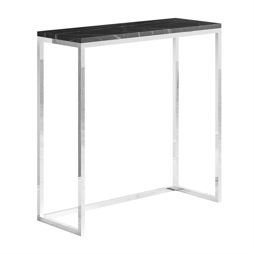 Konsola MODERN II GRIGIA CHROM 80/100 cm
