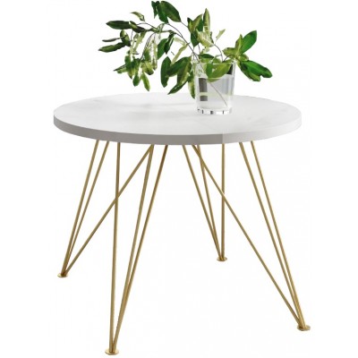 Stół okrągły ARO GOLD nierozkładany