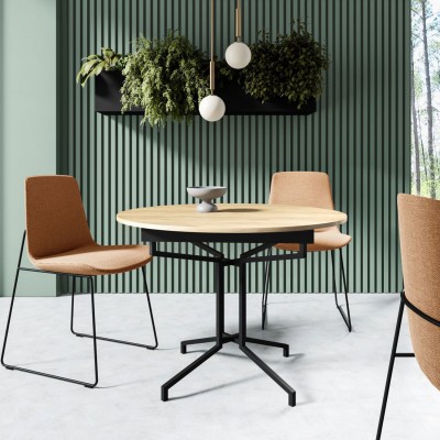 Stół okrągły rozkładany LUCAS