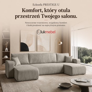 Narożnik tapicerowany PRESTIGE U