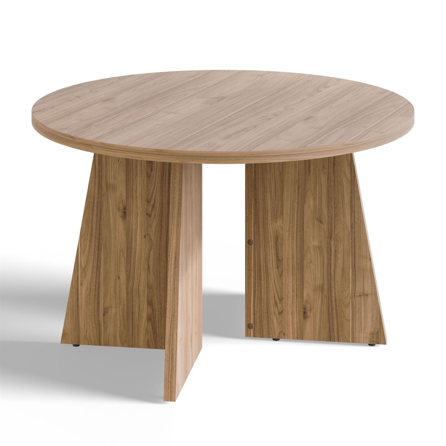 Okrągły stolik kawowy MOCHA 75 cm Orzech Royal