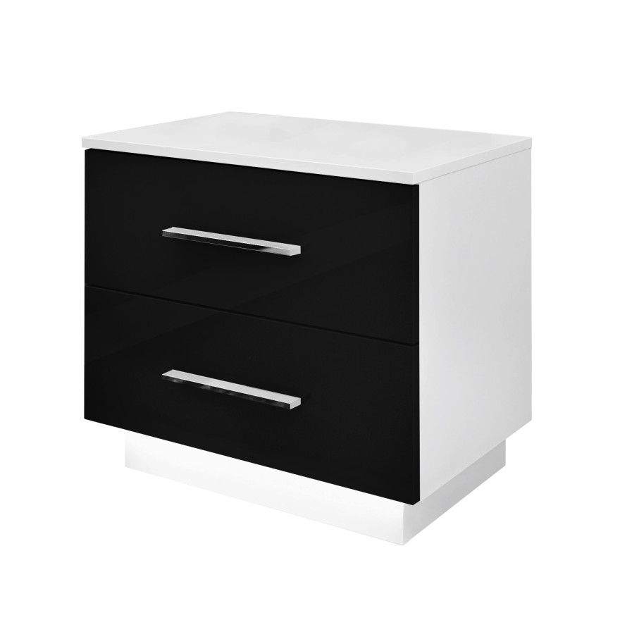 Szafka nocna LINA uchwyt chrom