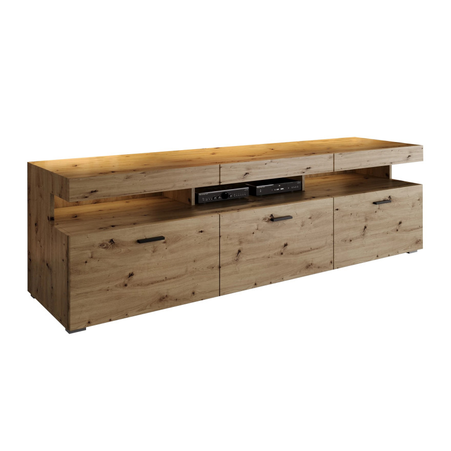 Szafka pod telewizor W9.314 VANCOUVER dąb artisan Szafka pod telewizor W9.314 VANCOUVER dąb artisan