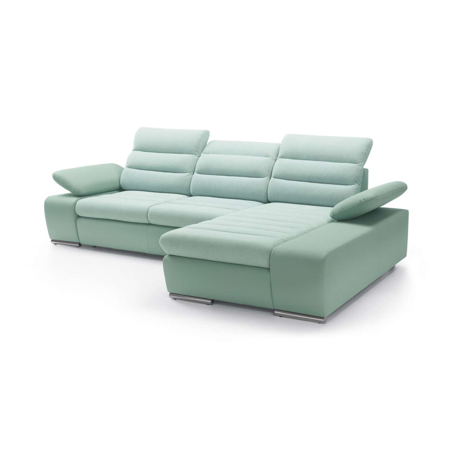 Narożnik CORFU z funkcją spania i pojemnikiem