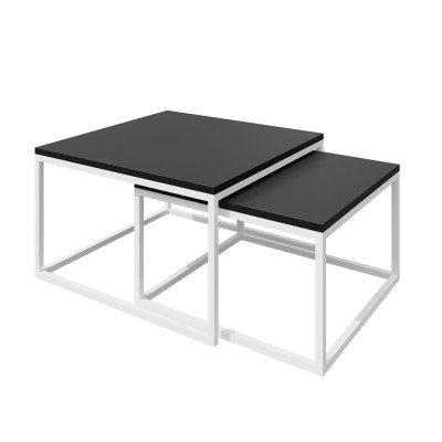 Ława Yoshi 2w1 stolik kawowy czarny mat