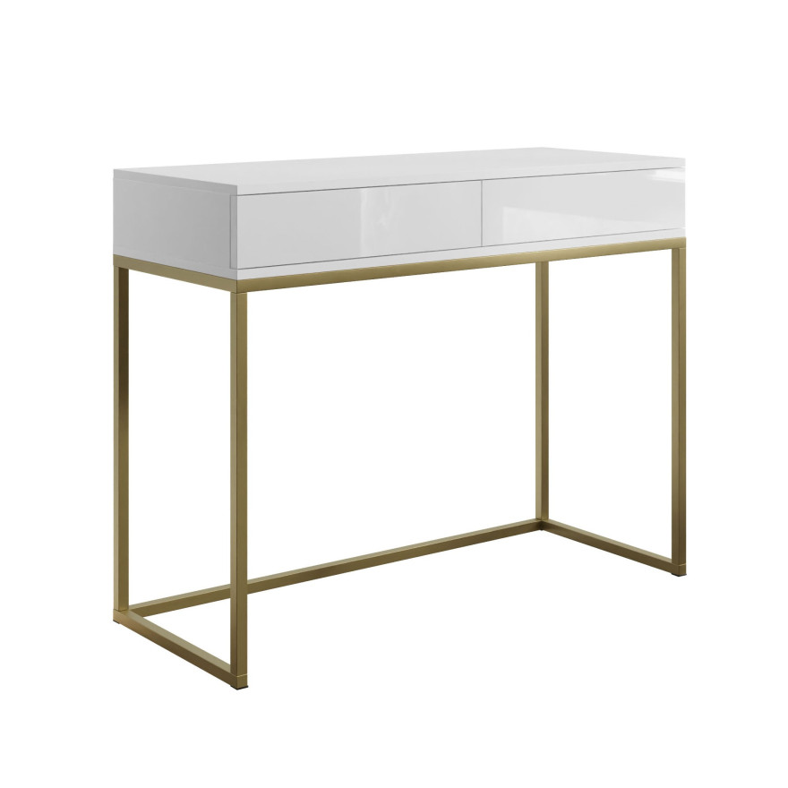 Konsola BLANCO GOLD na stelażu