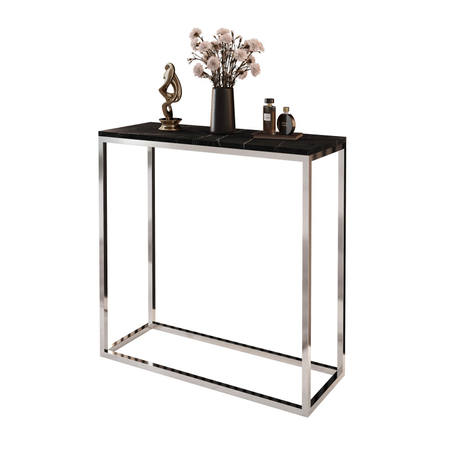 Konsola MODERN GRIGIA CHROM 80/100 cm