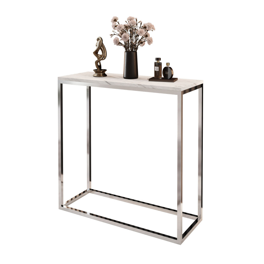 Konsola MODERN LEVANTO CHROM 80/100 cm