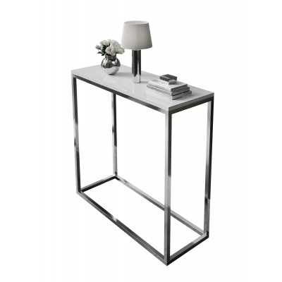 Konsola MODERN II 80/100 cm połysk/chrom Konsola MODERN II 80/100 cm połysk/chrom