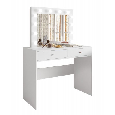 Toaletka ELLIE z lustrem i oświetleniem