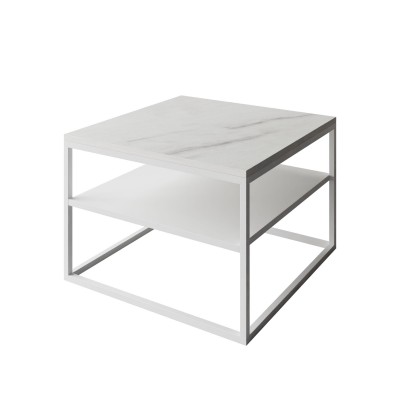 Ława NOVA z półką marmur levanto