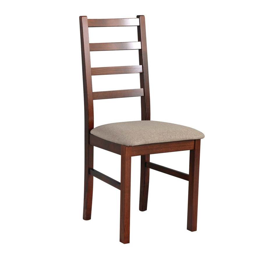 Krzesło tapicerowane NEO VIII orzech