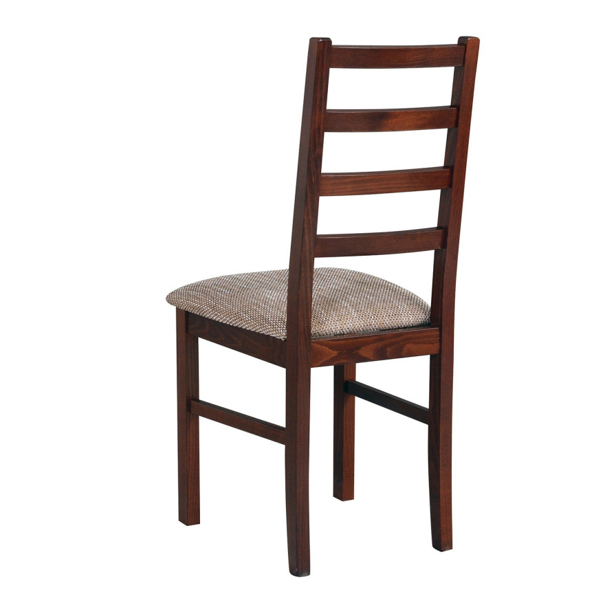 Krzesło tapicerowane NEO VIII orzech