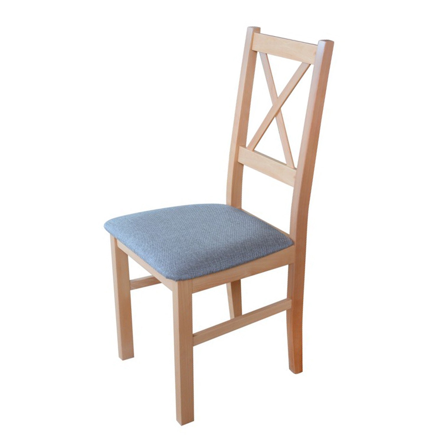Krzesło tapicerowane NEO X buk
