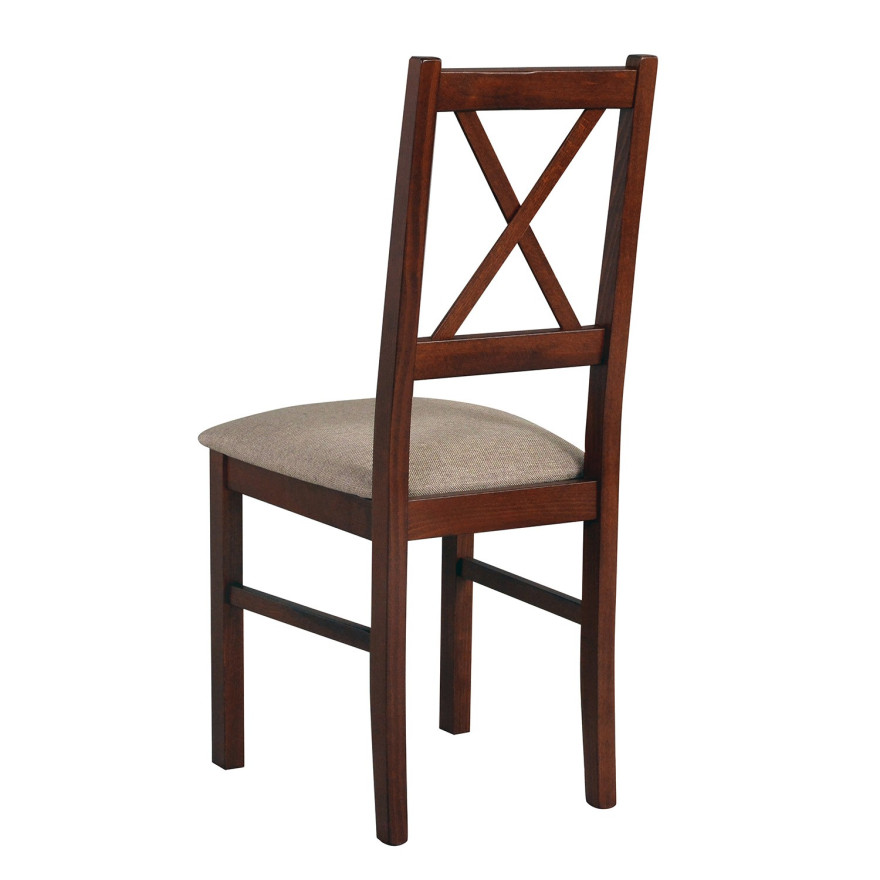 Krzesło tapicerowane NEO X orzech