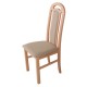 Krzesło tapicerowane PERRIS buk