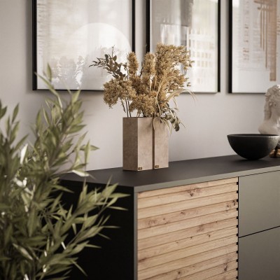 Komoda dwudrzwiowa CONE z szufladami KSZ154 Komoda dwudrzwiowa CONE z szufladami KSZ154