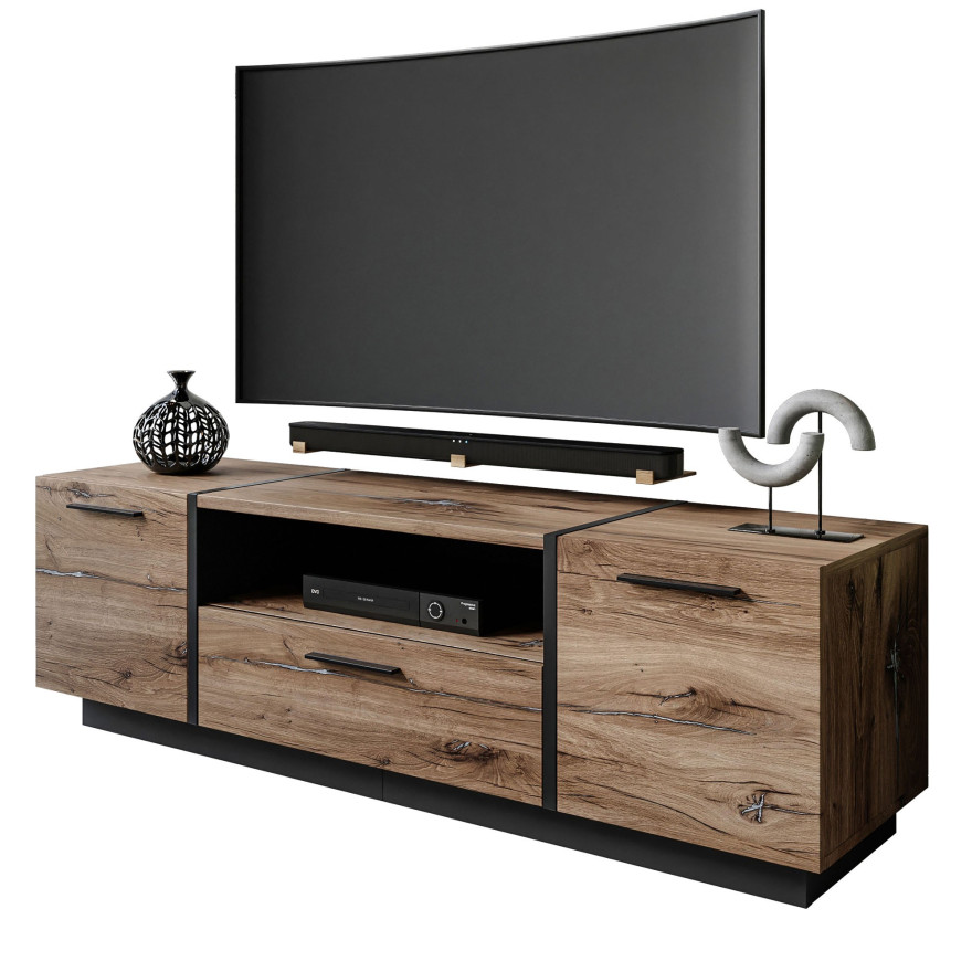 Szafka RTV ONYX LOFT 158 cm Szafka RTV ONYX LOFT 158 cm
