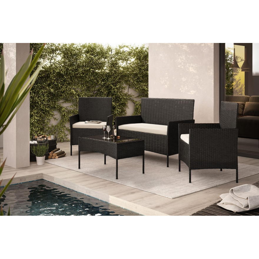 Zestaw mebli rattanowych PERGOLA