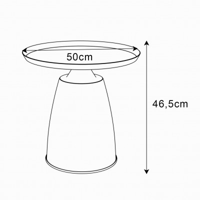 Okrągła ława VORTELLE