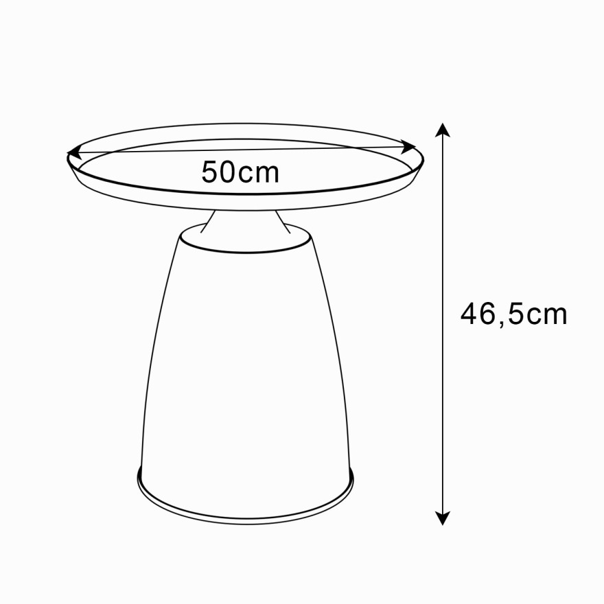 Okrągła ława VORTELLE