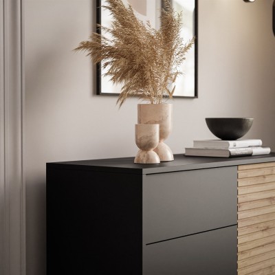Komoda dwudrzwiowa CONE z szufladami KSZ154 Komoda dwudrzwiowa CONE z szufladami KSZ154
