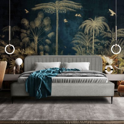 Łóżko tapicerowane NERO Now or never 83