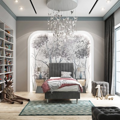 Łóżko tapicerowane CELINE