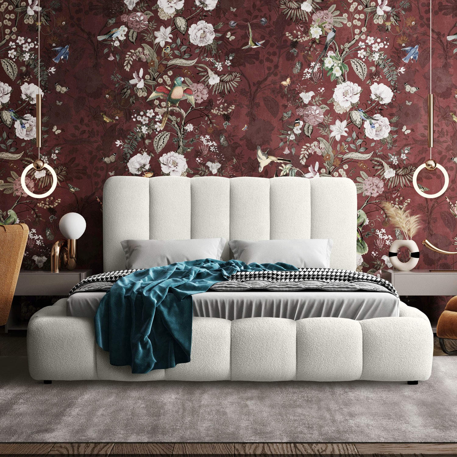 Łóżko tapicerowane ADELE Perfect Harmony 01