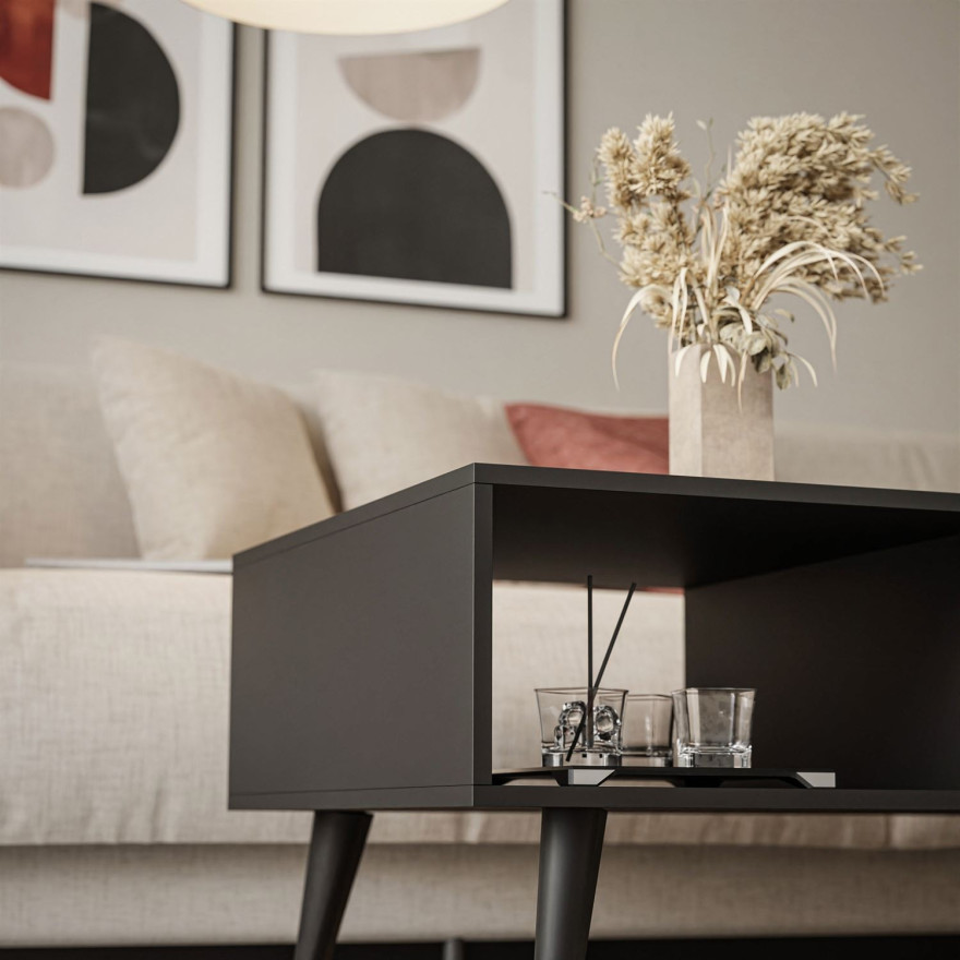 Stolik kawowy CONE z szufladą L104