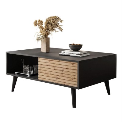 Stolik kawowy CONE z szufladą L104