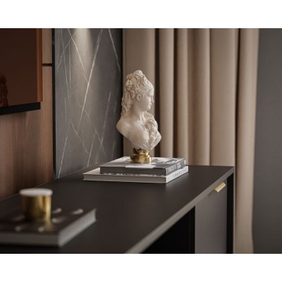 Szafka RTV LARETTO II 203 cm antracyt