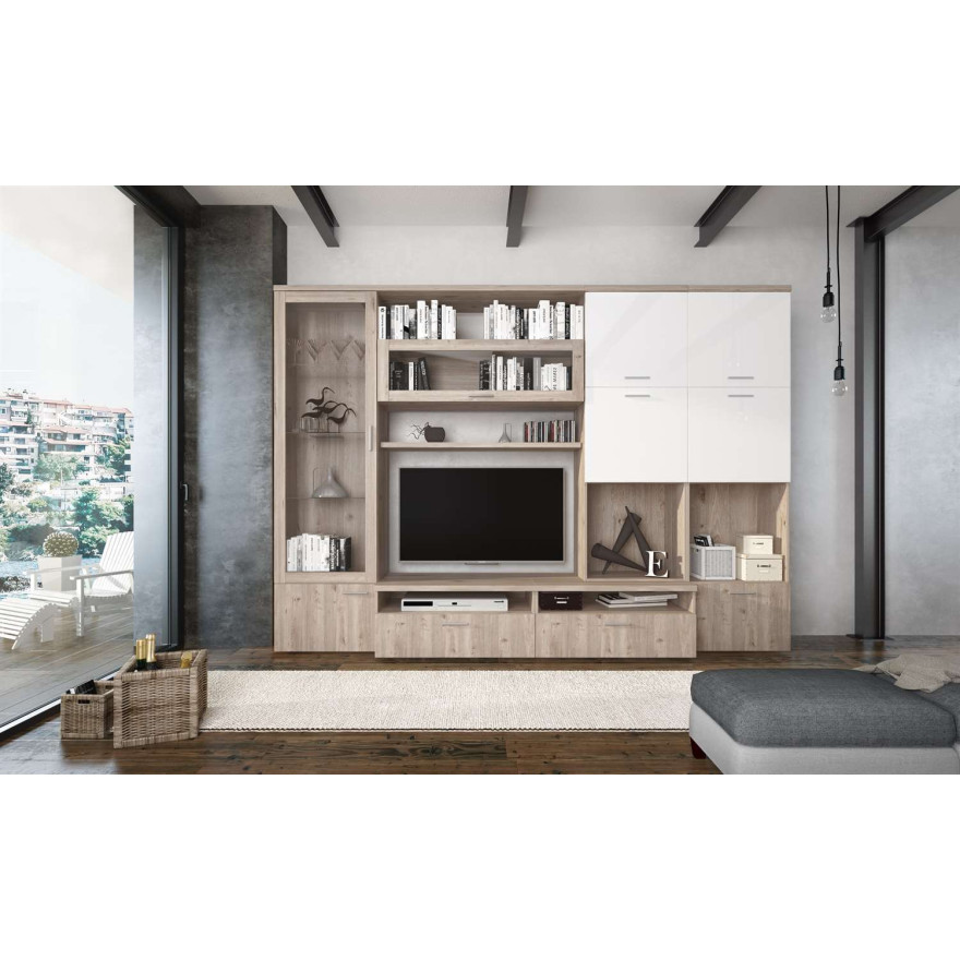 Meblościanka MASTER wysoki połysk