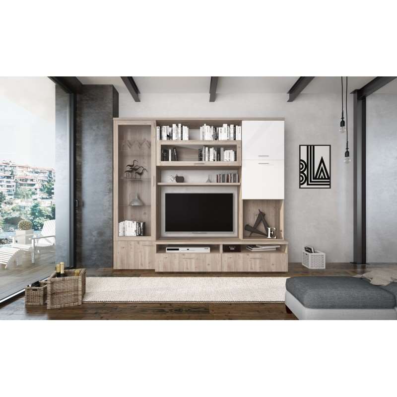 Meblościanka MASTER II wysoki połysk